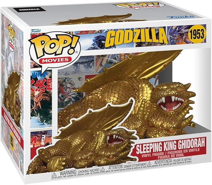 Funko POP! Super: Godzilla - Sleeping King Ghidorah - Walmart.com