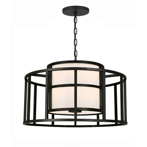 Crystorama Lighting - Five Light Chandelier - Chandelier - Hulton - Five Light