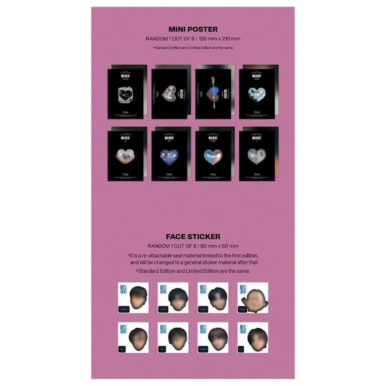 Stray Kids MAXIDENT Standard Edition Album - Heart Version (JYPK1467) With Photobook, CD, Photocards & More