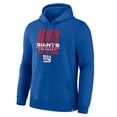 thumbnail image 4 of Men's Fanatics Royal New York Giants Right Tackle Legacy Pullover Hoodie, 4 of 5