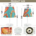 thumbnail image 4 of Love Summer Crab LED Desk Lamp Table Lamp USB Bedside Nightstand Small Lamp for Bedroom Living Room Kids Room, 4 of 8