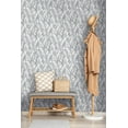 thumbnail image 5 of NextWall BAHA Banana Leaf Peel and Stick Wallpaper (Daydream Gray), 5 of 6