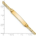 thumbnail image 3 of Primal Gold 14 Karat Yellow Gold Anchor ID Bracelet, 3 of 5