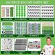 thumbnail image 3 of Set de obsequios para fiestas Aneco Soccer, 340 piezas, con minilápices para tarjetas, 3 of 7