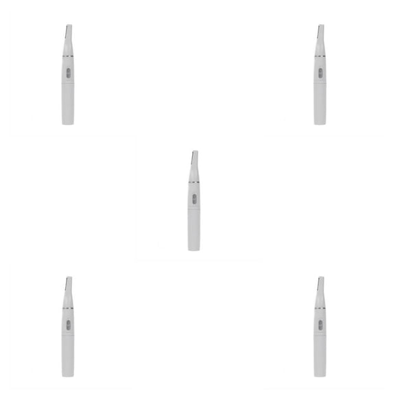 Seitruly 2-in-1 Facial Hair Trimmer Adults Button Grooming Tool Shaver Beauty Supplies Battery Eyebrow Nose Trimming Powered Operation Type2