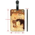 thumbnail image 2 of Klimt: Mother & Child - Luggage ID Tags / Suitcase Identification Cards - Set of 2, 2 of 5