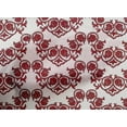 thumbnail image 5 of oneOone Cotton Poplin Maroon Fabric Block Sewing Craft Projects Fabric Prints By Yard 56 Inch Wide, 5 of 6