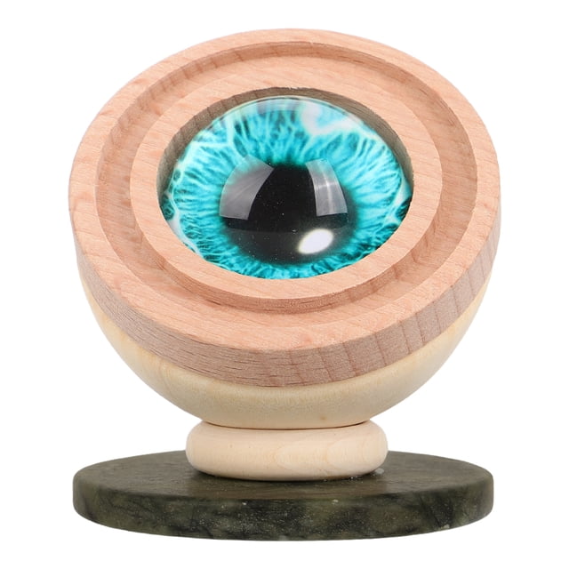 GOOHOCHY Difusor de aceites esenciales de madera para aromaterapia, redondo, para el hogar, la oficina y el coche, dispensador de aromas para relajación, diseño portátil y elegante.