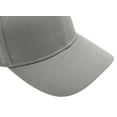 thumbnail image 4 of Light Grey velcro closure unisex casual baseball cap, 4 of 7