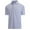 Light Blue, variant on Men Polo Shirts Classic Fit Business Button Collared Short Sleeve Top Performance Moisture Wicking Loose Mens Shirts