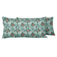 thumbnail image 1 of VargottamIndoor/OutdoorPolyester FabricLumbarPillowCover,All-Weather Waterproof Rectangular Cushion Case for Patio Furniture,12" x 20"Set of 2 -Ikat-75, 1 of 6