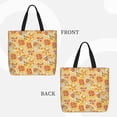 thumbnail image 2 of Pofeuu Cute Pizza In Various Print Tote Bag for Women,Hobo HandBags with Zipper,Large Capacity Casual Shoulder Handbags with Inner Pockets, 2 of 7