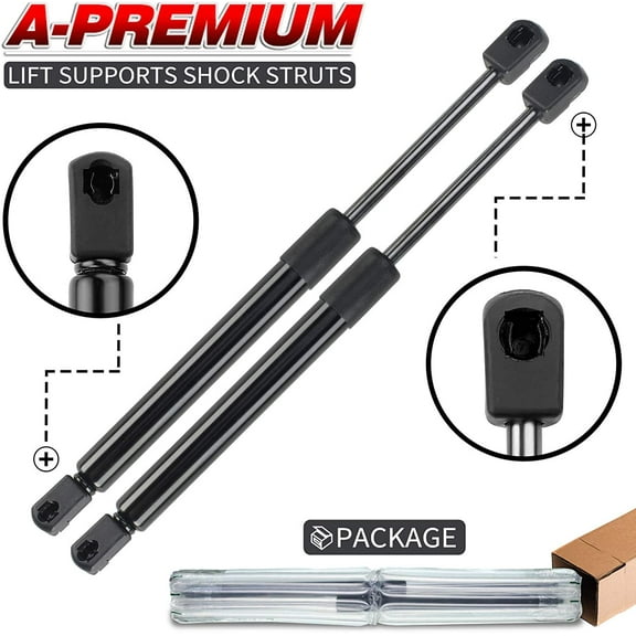 A-Premium Rear Tailgate Lift Supports Shock Struts Compatible with Chrysler 300 2009-2010 2-PC Set