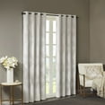 thumbnail image 3 of Home Essence Byron Ogee Knitted Jacquard Total Blackout Curtain Panel, 3 of 5