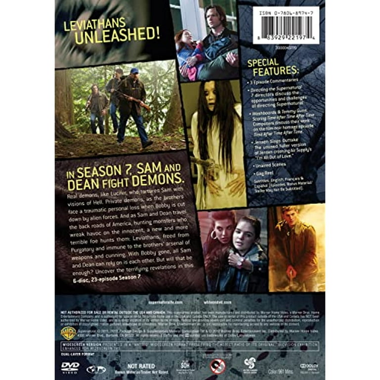 スーパーナチュラル Season1~Season7 DVD BOX Warner Home Video: Supernatural Complete Season 7 DVD Box