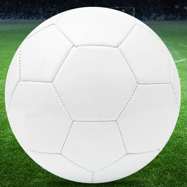 Ballon de soccer blanc parfait taille 5 conçu pour maintenir la pression et  la courbe du ballon de soccer Ballon de soccer durable et de qualité