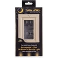 thumbnail image 3 of Pack of 3 briteOWL Power Failure LED Light Up Outlet Cover, Unaffected by Electrical Outage, Decora Cream, 3 of 10