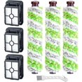 thumbnail image 1 of Juego De 3 Rollos De Repuesto Para Mascotas Multisuperficie 2460 + 3 Filtros De Vaco 1866 Compatibles Con Bissell Crosswave Pet Pro 2306a Y 1785 Serie, 1 of 5