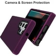 thumbnail image 7 of JTCASES for Samsung Galaxy S22 Ultra 5G Case, [Military Protection] [Shockproof] [Dropproof & Non-Slip Slim] Protective Case for Galaxy S22 Ultra 6.8" 2022, Purple, 7 of 7