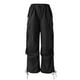 thumbnail image 4 of Gibobby Pantalones para mujer cargo Vestido Hijabi ropa islámica Abaya para mujeres con capucha oración Abaya para dama moda moderna oración islámica Abaya(Negro,CH), 4 of 5