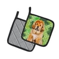 thumbnail image 2 of Caroline's Treasures Tibetan Mastiff St Patrick's Pair of Pot Holders, 2 of 2