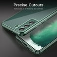 thumbnail image 5 of JETech Case for Samsung Galaxy S22 5G 6.1-Inch, Non-Yellowing Shockproof Bumper Protective Phone Cover, Anti-Scratch Hard PC Back (Green), 5 of 6
