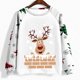 thumbnail image 4 of Sudadera de Cuello Redondo de Navidad Para Mujer Moda Casual Manga Larga Estampado Tops Blusa Odeerbi ODB196838, 4 of 5