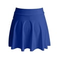 thumbnail image 5 of AJGRHE High Waist Swim Skirt with Zipper Pockets Two Piece Swimwear Bottoms for Beach Pool XXL Orange, 5 of 8