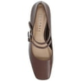 thumbnail image 5 of Journee Womens Nally Faux Leather Mary Jane Pumps, 5 of 10