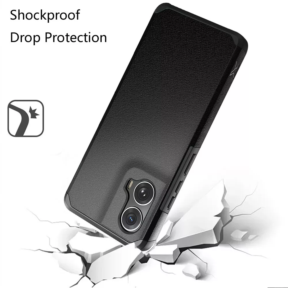 For Motorola Edge 2024 XT2405V Slim Shockproof Hybrid Cover For Motorola Edge 2024 XT2405V Slim Shockproof Hybrid Cover