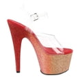 thumbnail image 3 of Women's Pleaser Adore 708OMBRE Ankle-Strap Sandal, 3 of 5