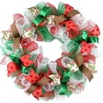 thumbnail image 3 of EIMELI 4 Rolls Poly Deco Mesh -10 Inch Wide Deco Poly Decorative Mesh Ribbon Wrapping Ribbon Rolls for Home Door Wreath Decoration DIY Crafts Making, 3 of 7