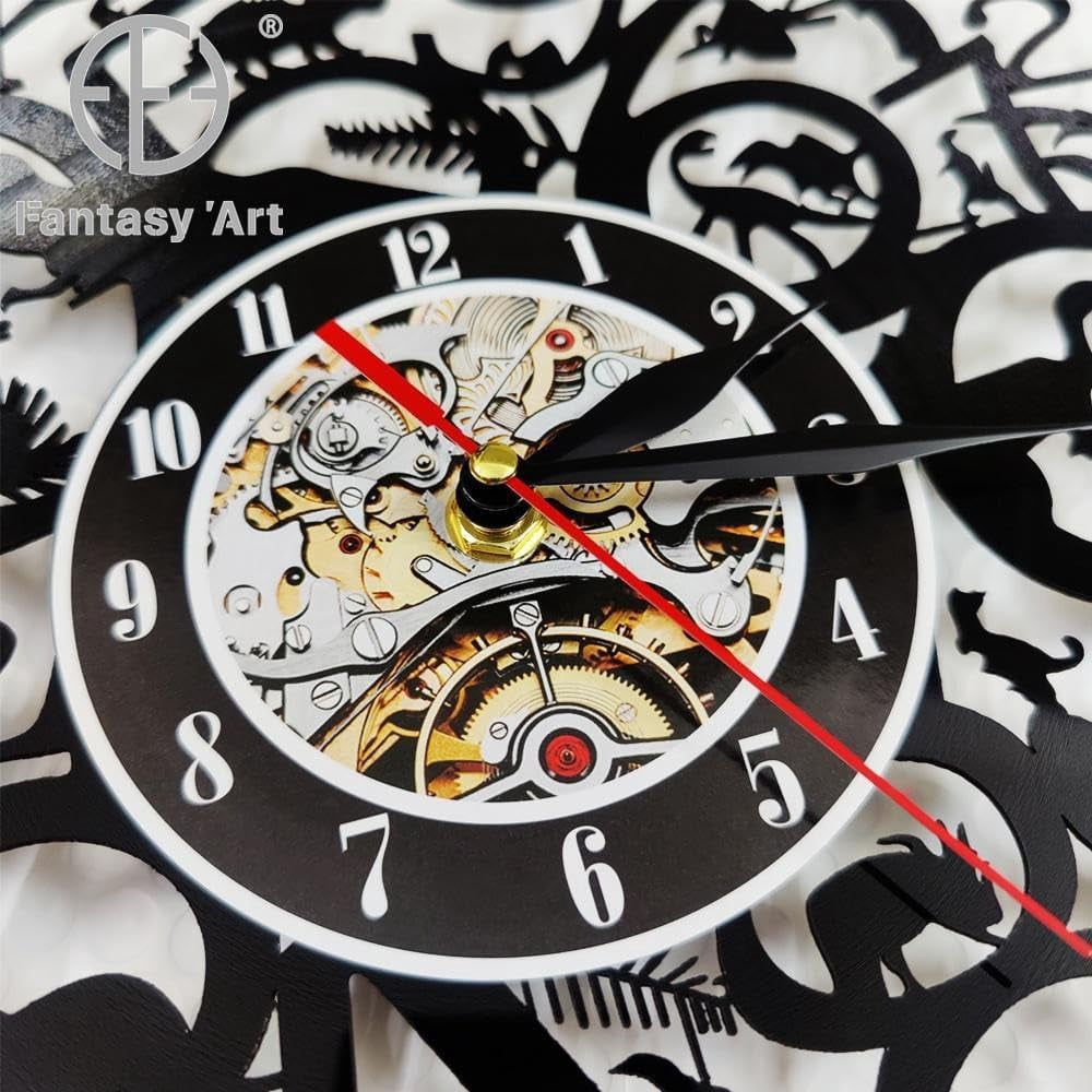 Horloge Murale De Garage Style Outils - Fonctionne Sur Piles, Design Silencieux, Facile à Lire - 12