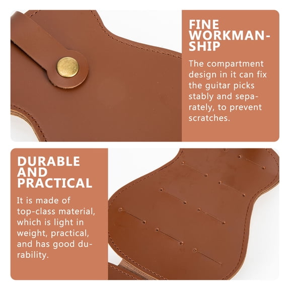 Guitar Accessories Instrument Accessory Storage Container Brown