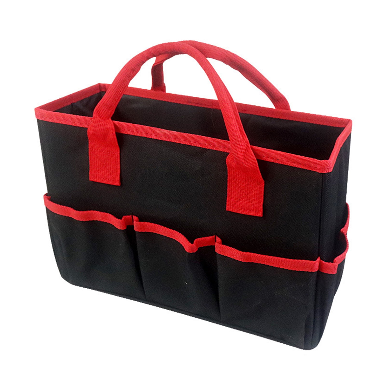 Mosey Art Supplies Tote Bag with Pockets Oxford Cloth Heavy Duty Portable Handle Folding Artist Crafts Tool Storage Handbag Organizer Caddy