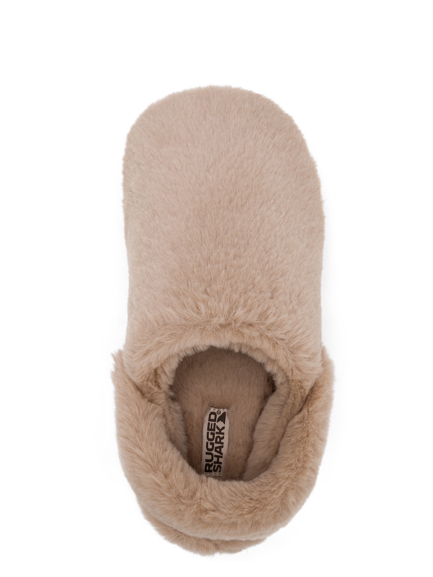 Rugged Shark Women's Faux Fur Clogs