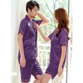 thumbnail image 2 of Couples Pajamas, Short Sleeve with Short Pants, Sleepwear & Loungewear, 2 of 5