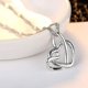 thumbnail image 3 of Pulabo Elegante Collar De Mujer Amor Corazón Collar De Cristal De Circón Fiesta Del Día De San Valentín Regalos De Cumpleaños Calidad Superior Y Práctico Creativo, 3 of 5