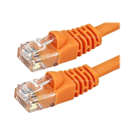 UPC: 0844660033790 | Monoprice – Patch cable – RJ-45 (M) to RJ-45 (M) – 5 ft – UTP – CAT 5e – snagless  stranded – orange