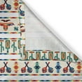 thumbnail image 4 of Ambesonne Mexican Valance Pack of 2, Native Cultural Borders, 42"X18", Multicolor, 4 of 5
