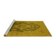 thumbnail image 2 of Ahgly Company Machine Washable Indoor Rectangle Oriental Yellow Industrial Area Rugs, 8' x 12', 2 of 4