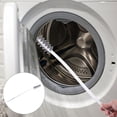 thumbnail image 4 of Miangastore Durable PP Material Rolling Washing Machine Brush for Home Use White Lightweight and Portable 2pcs, 4 of 8