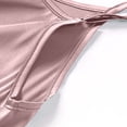 thumbnail image 6 of ylioge 2 Piece Satin Pajama Sets for Women Lace Splice Sleeveless Tank Tops Wide Leg Shorts Trendy Solid Color Soft Homewear Sleepwear Pajamas Outfits, 6 of 7