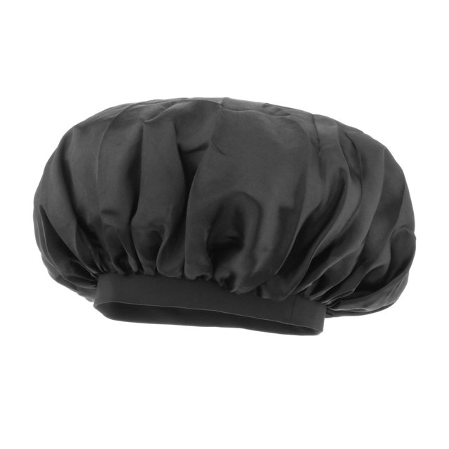 Gorro de dormir jinwen con capucha para el cabello Negro
