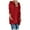 Red, variant on Women Blouses V Neck Tunic Tee Women Dressy Long Sleeve Blouses N plus V Neck Tops Long Sleeve Solid Color Shirts for in Bulk Guard Swim Top Womens Button down Shirts Short Womens Casual Red 2XL