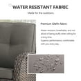 thumbnail image 6 of POCASSY Swivel PE Wicker Rattan Outdoor Rocking Chairs Set with Side Table (2 chairs and 1 side table), 6 of 8