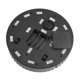 thumbnail image 3 of Limpiador de pisos doméstico robótico automático inteligente con batería, máquina barredora de polvo, color negro, 3 of 8