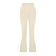 thumbnail image 4 of Pantalones de trabajo elásticos de cintura alta para mujer - Pantalones sin cremallera, color liso, poliéster, informales/de negocios/para el día a día, 4 of 5