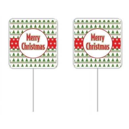 Merry Christmas Tree & Snowflake Cupcake Picks 24 Pack