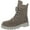 Light Taupe, variant on New York Womens Radell Suede Lace-Up Hiking Boots